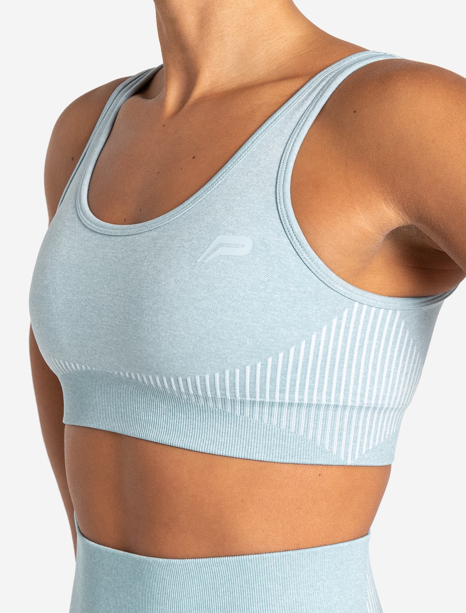 ADAPT 2.0 Seamless Sports Bra - Sky Blue - Image 4