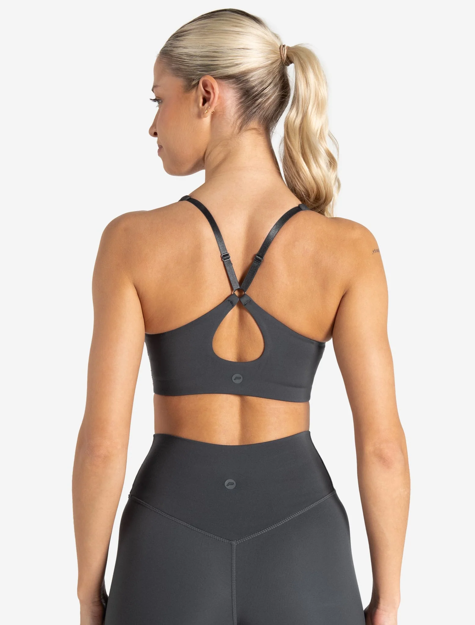 Allure Adjustable Sports Bra - Storm Grey - Image 2