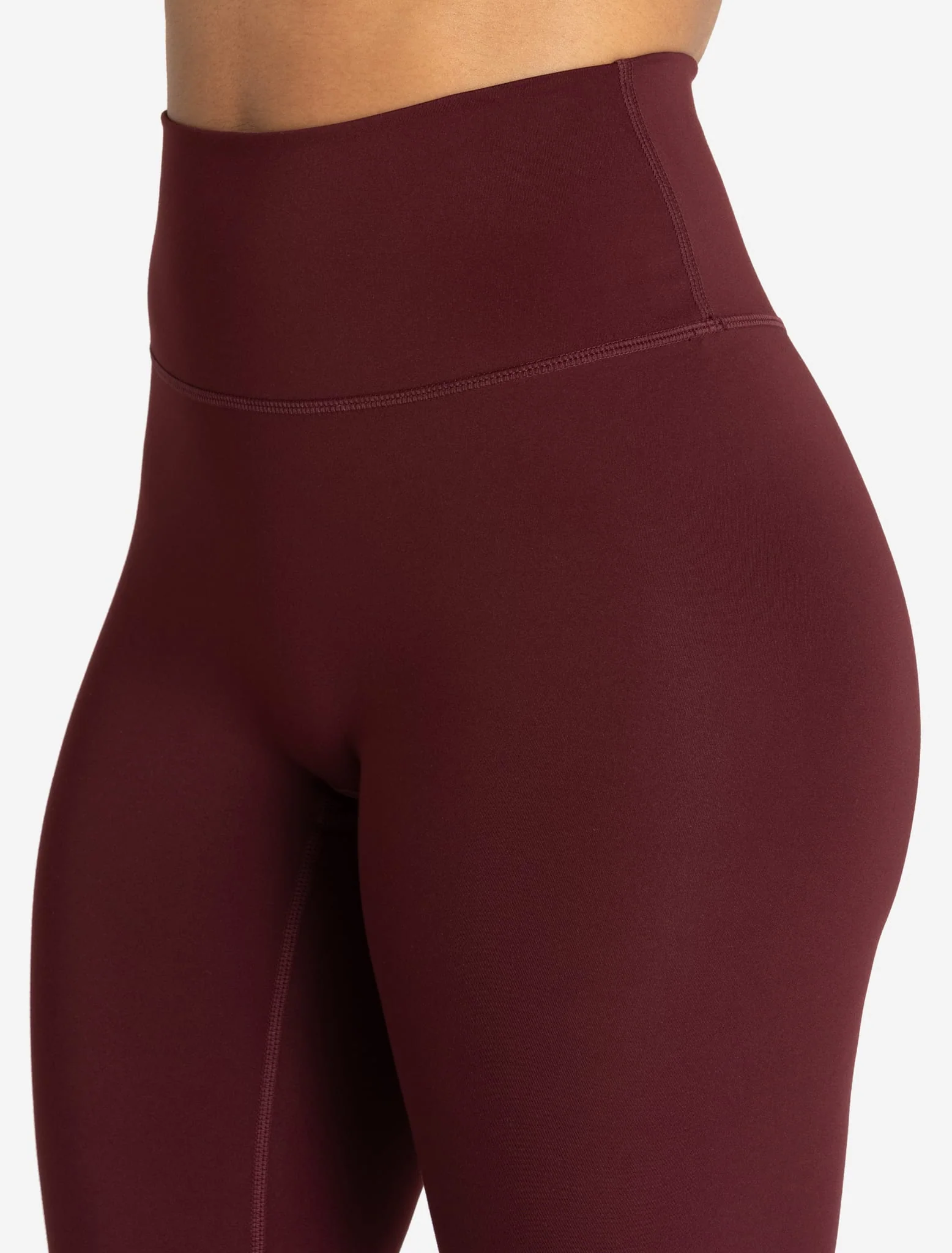 Allure Leggings - Dark Burgundy - Image 4