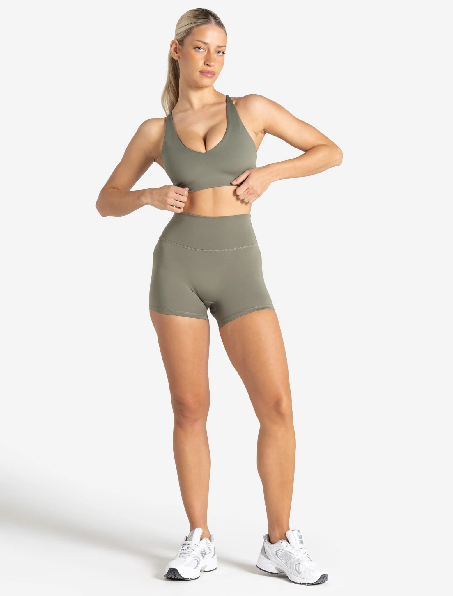 Allure Short Length Shorts - Dusky Sage - Image 4