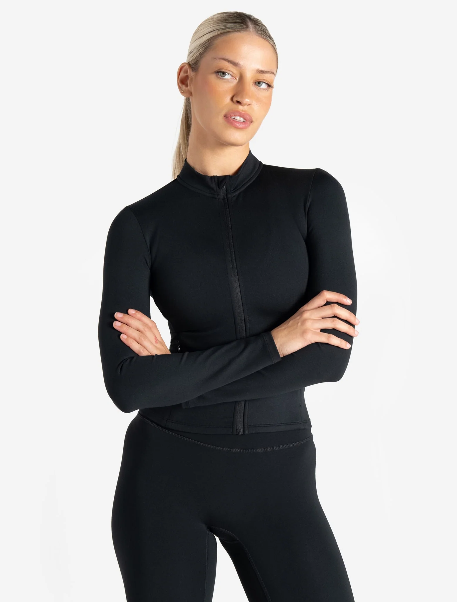 Allure Zip Jacket - Black - Image 6