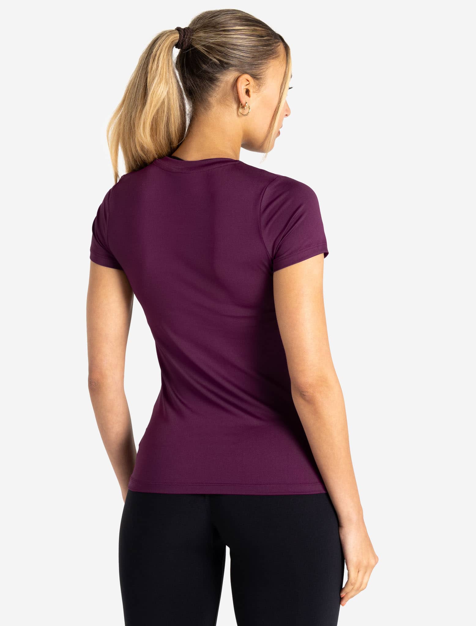 BreathEasy Full-Length T-Shirt - Purple - Image 2