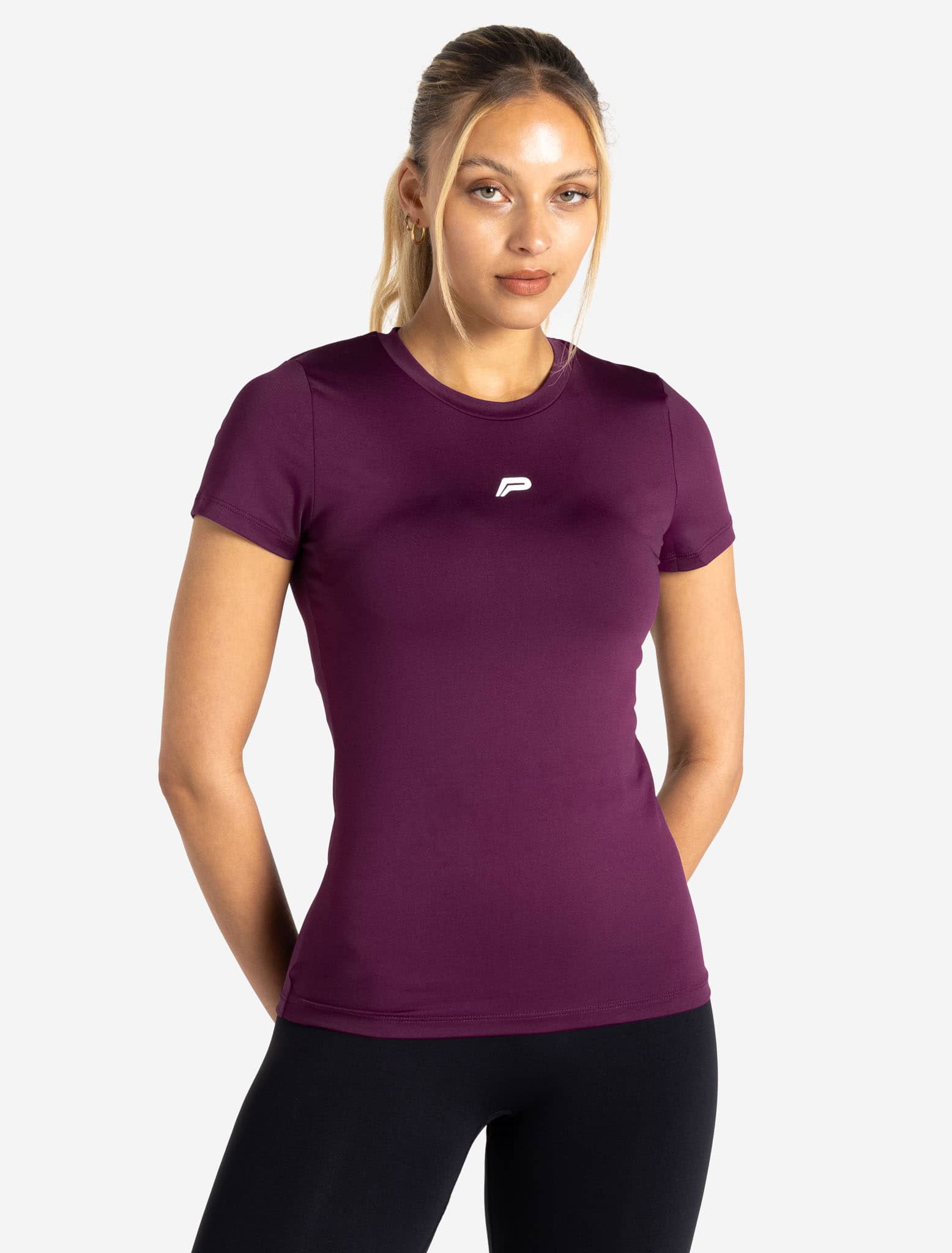 BreathEasy Full-Length T-Shirt - Purple - Image 4