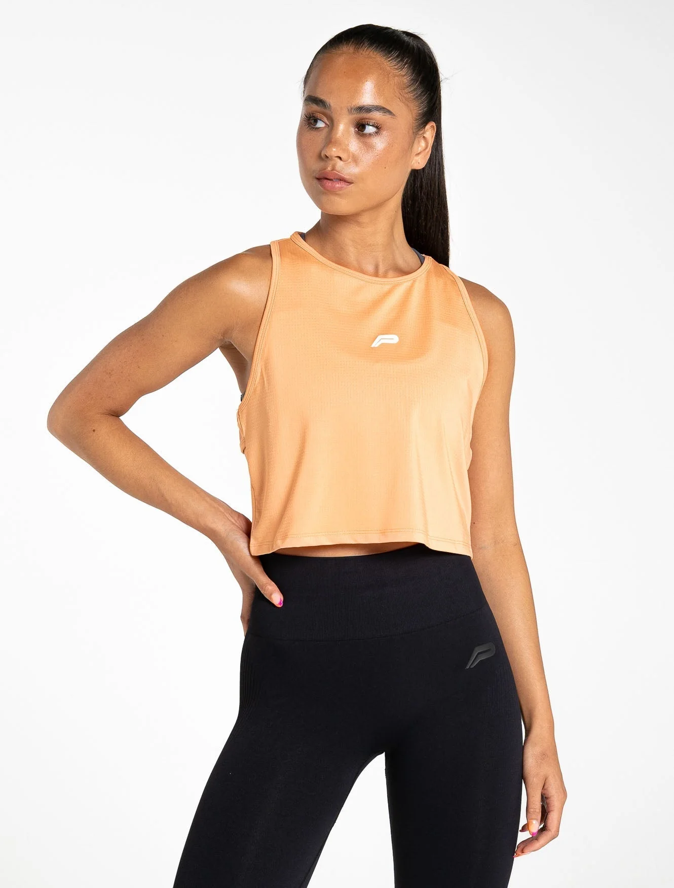 Breeze Crop Tank - Coral - Image 6