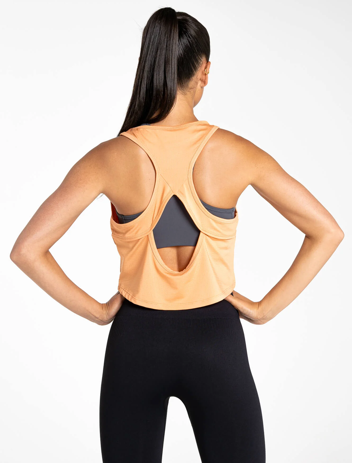 Breeze Crop Tank - Coral - Image 7