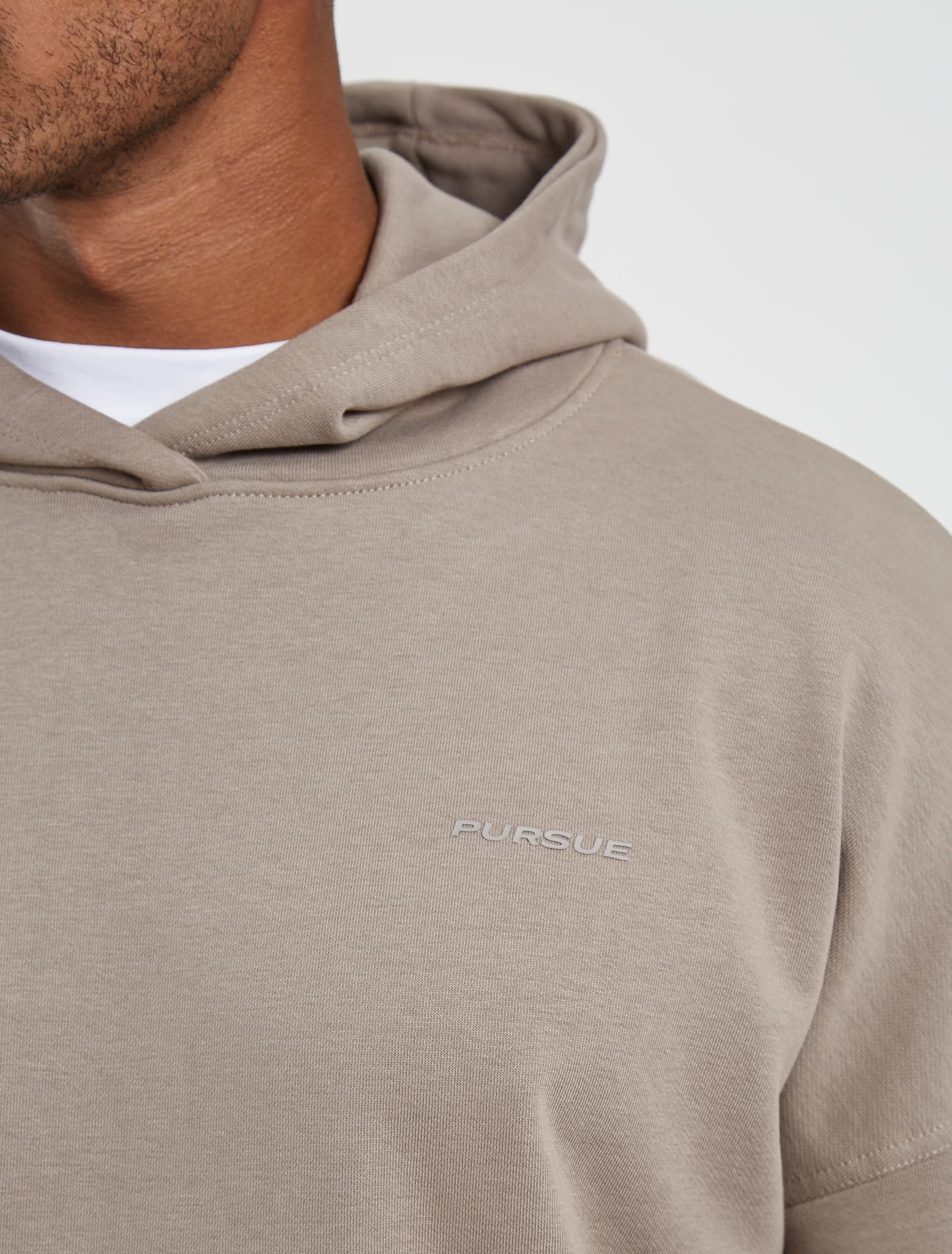 Core Loopback Hoodie - Taupe - Image 3