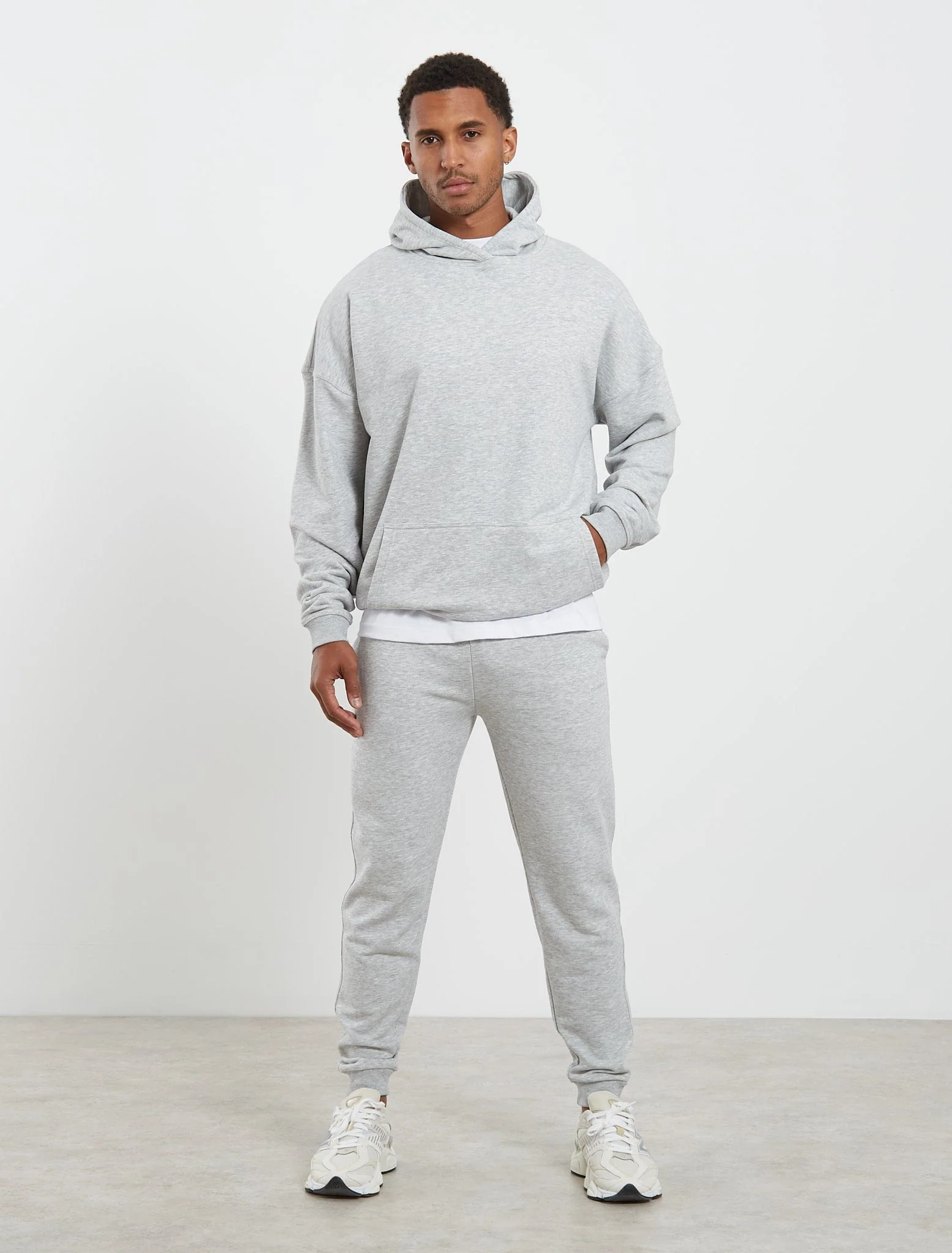 Core Loopback Joggers - Grey Marl - Image 2