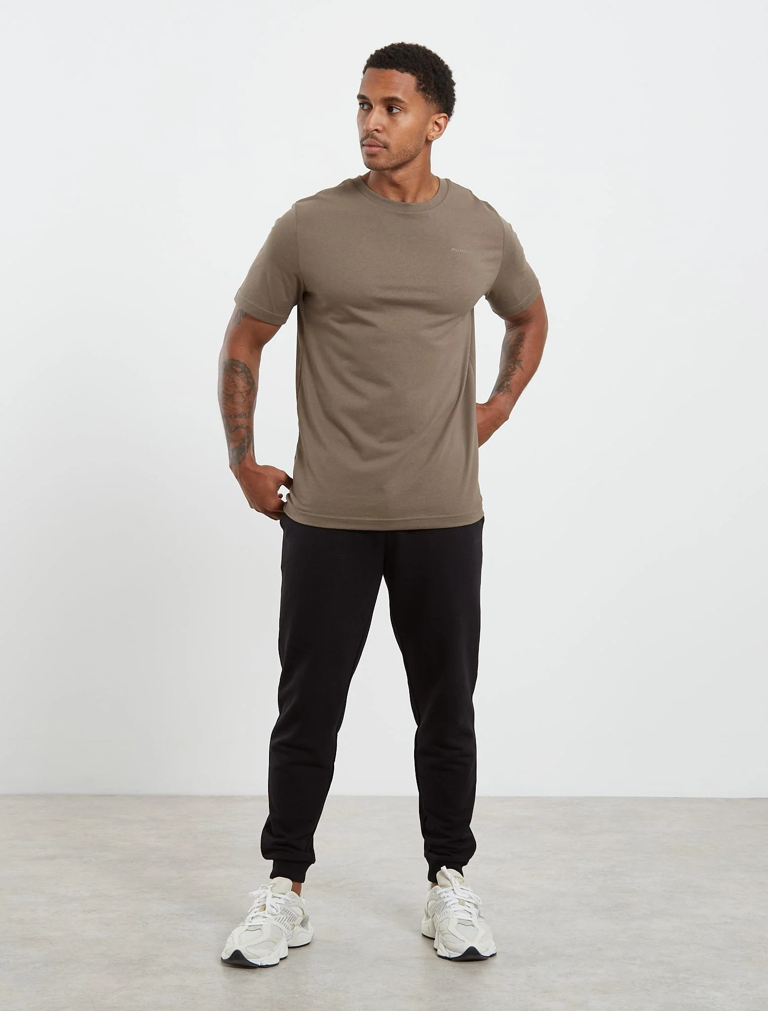 Core Relaxed Fit T-Shirt - Olive - Image 6
