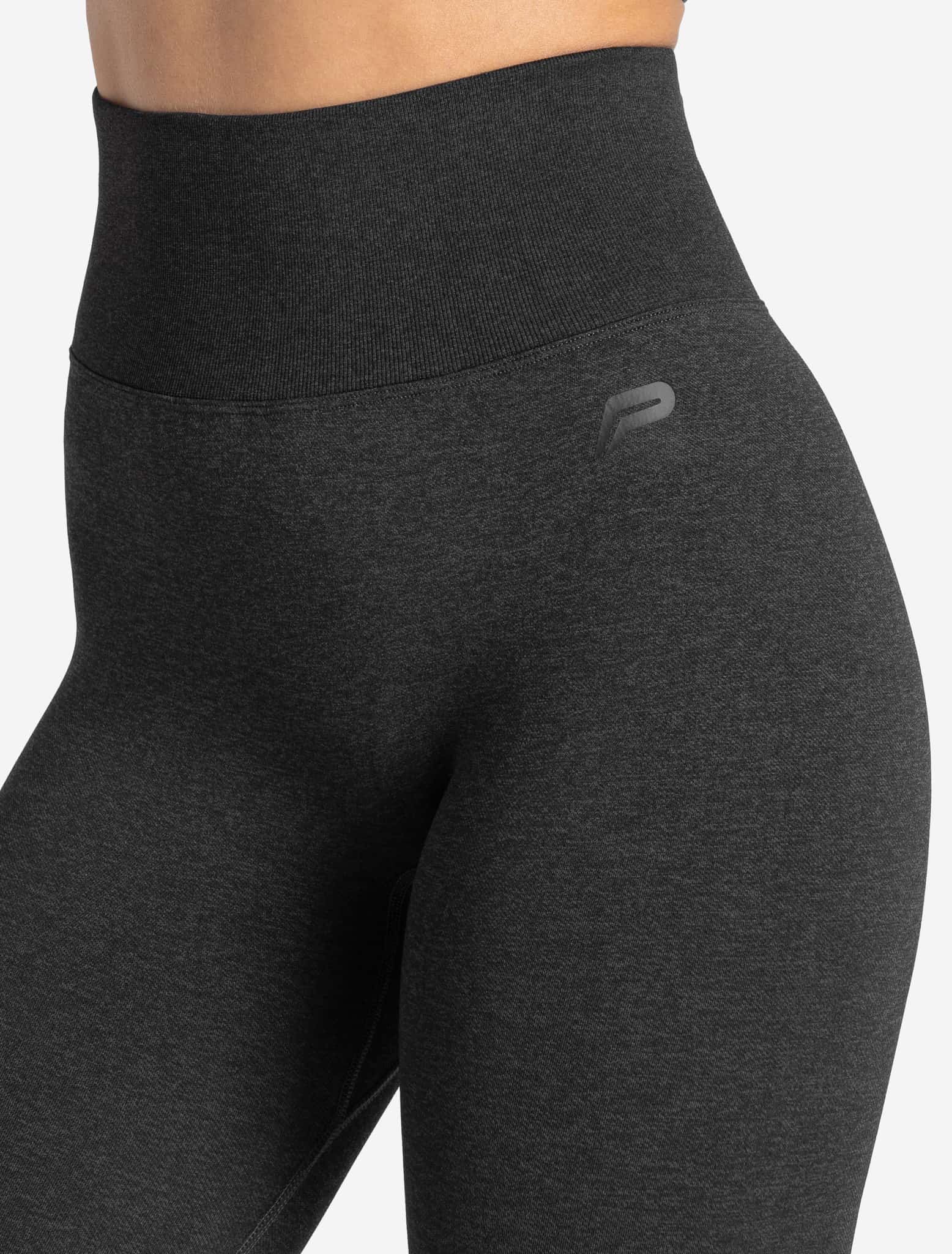 Core Seamless Pocket Leggings - Black Marl - Image 5