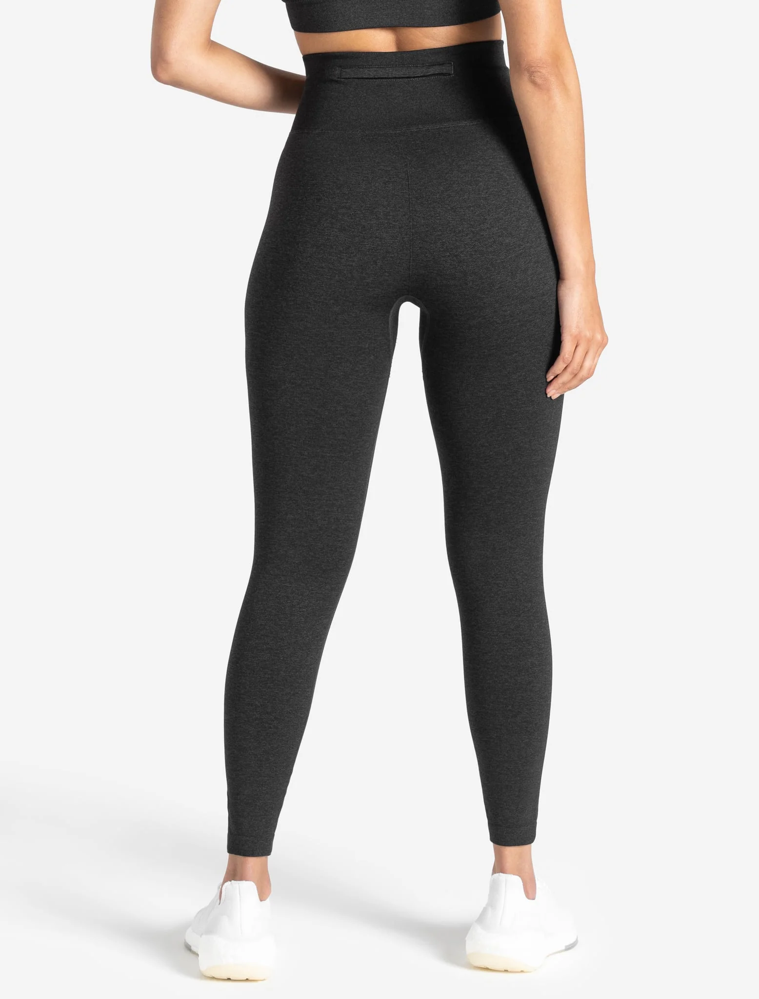 Core Seamless Pocket Leggings - Black Marl - Image 7