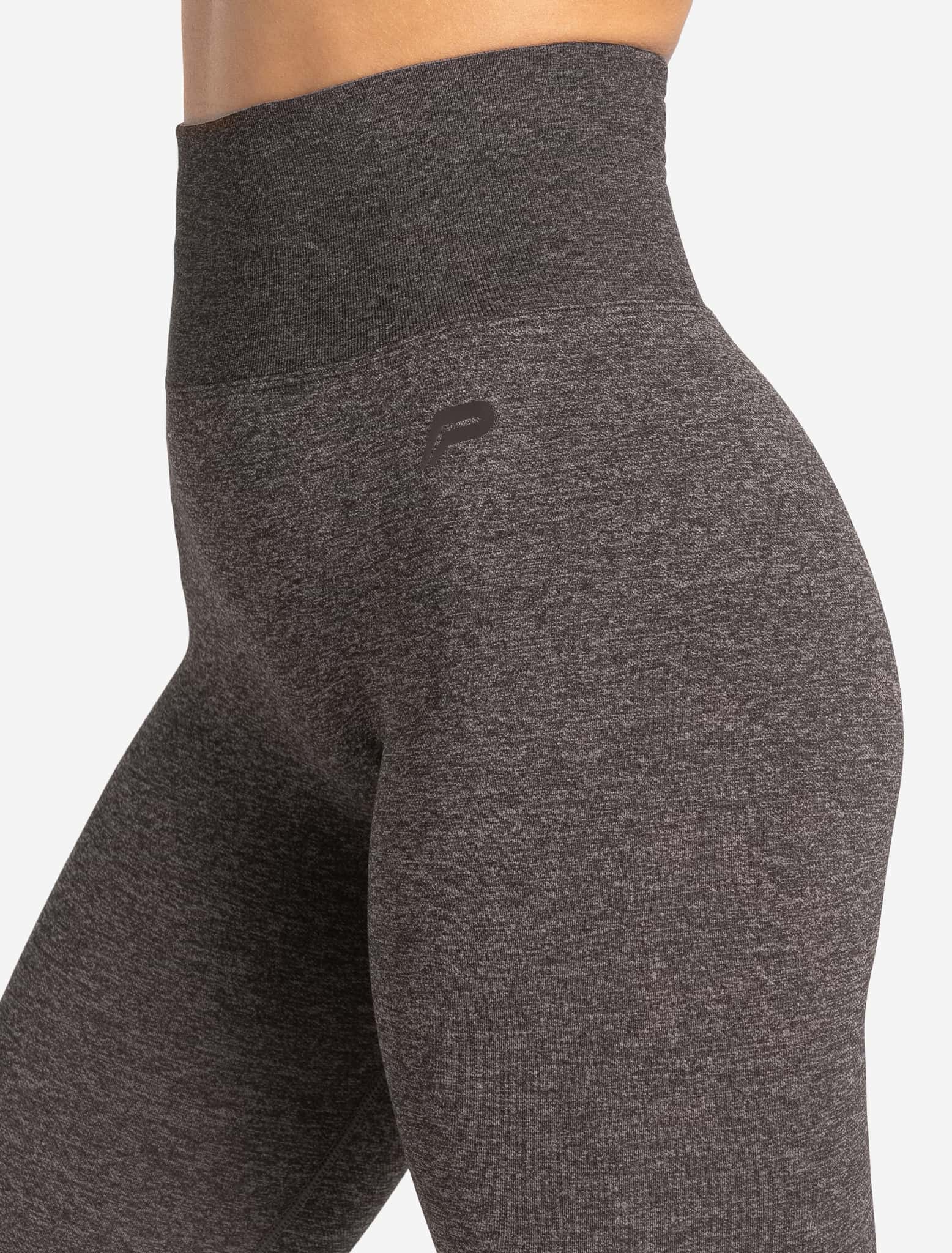 Core Seamless Pocket Leggings - Brown Marl - Image 5