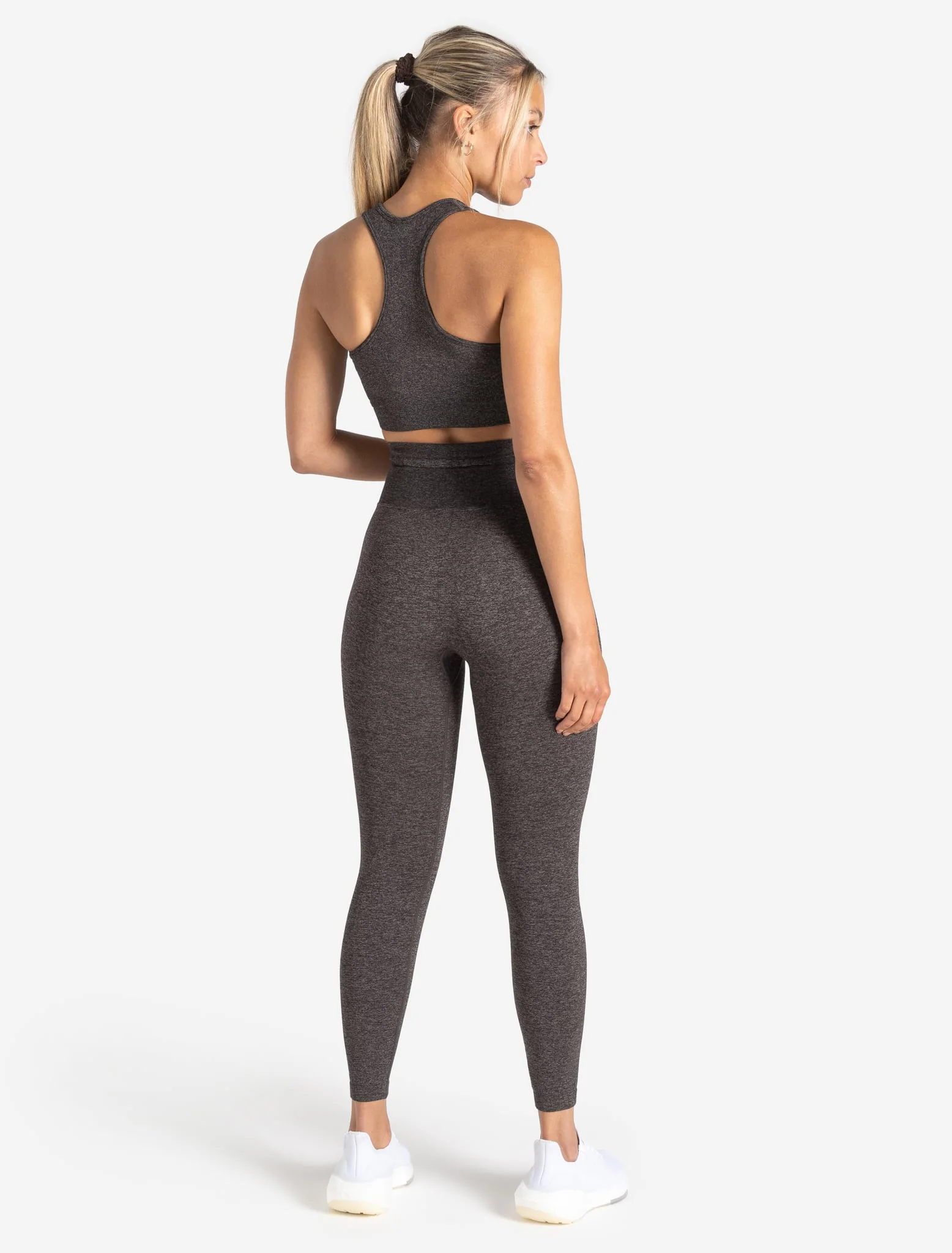 Core Seamless Pocket Leggings - Brown Marl - Image 8