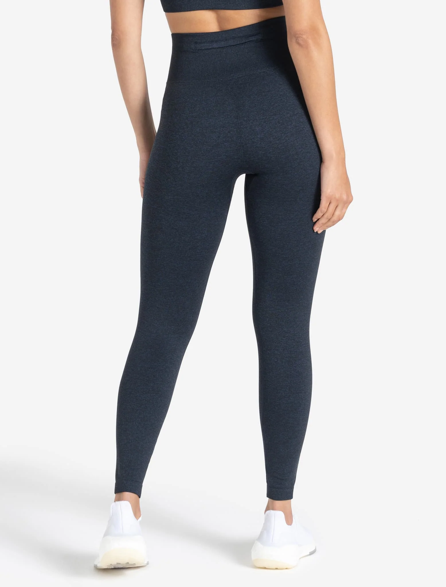 Core Seamless Pocket Leggings - Navy Marl - Image 6
