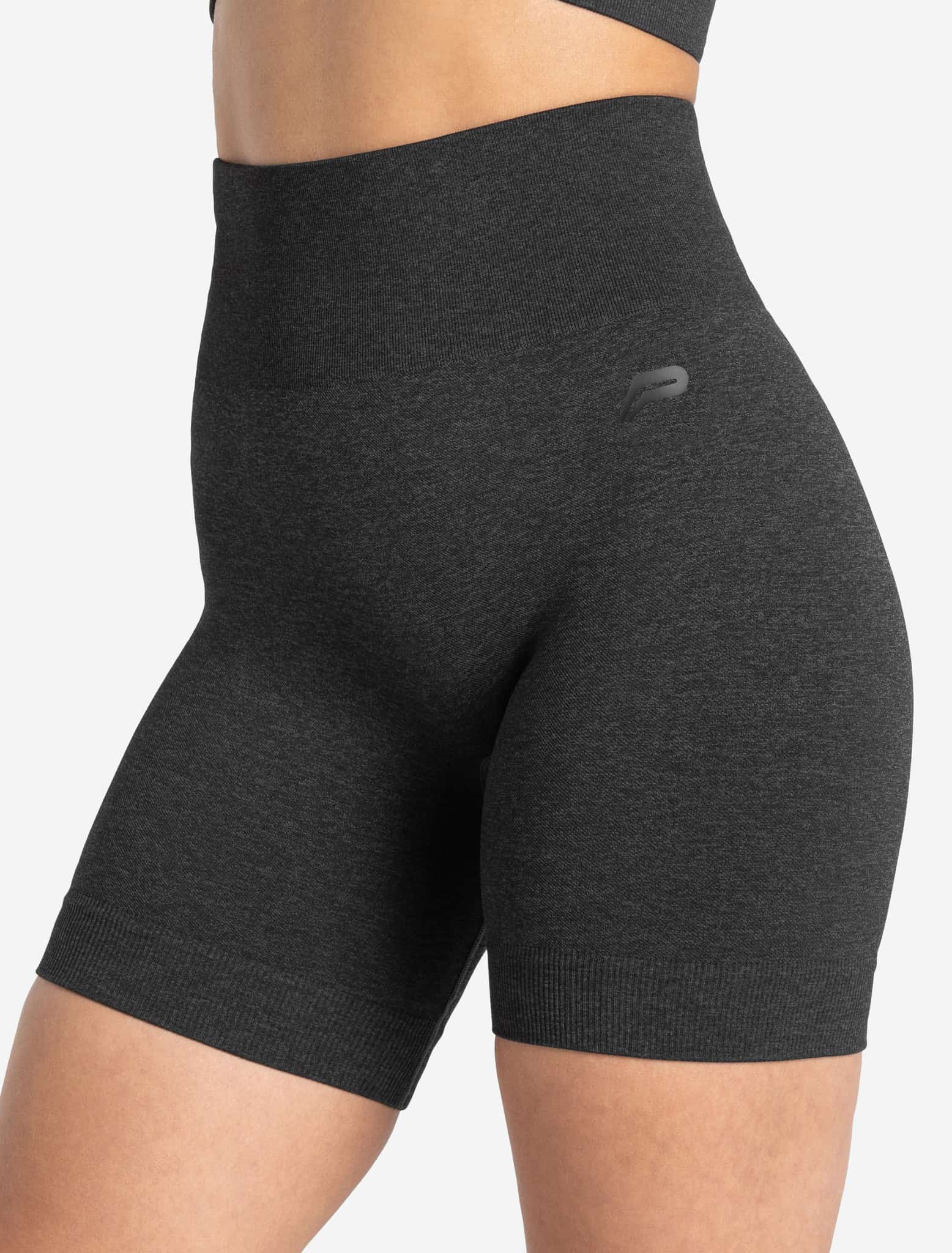 Core Seamless Shorts - Black Marl - Image 7