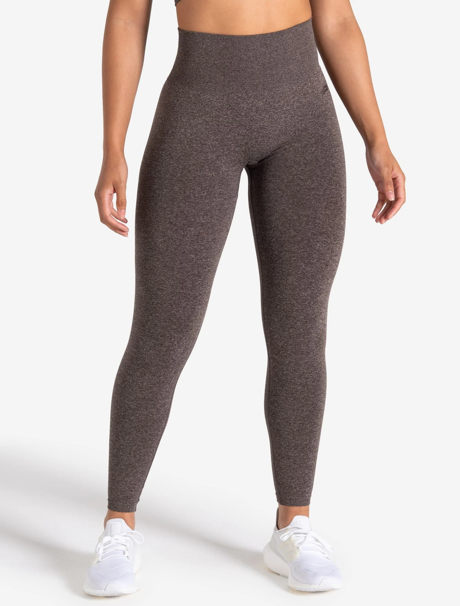Form Seamless Leggings - Brown Marl - Image 2