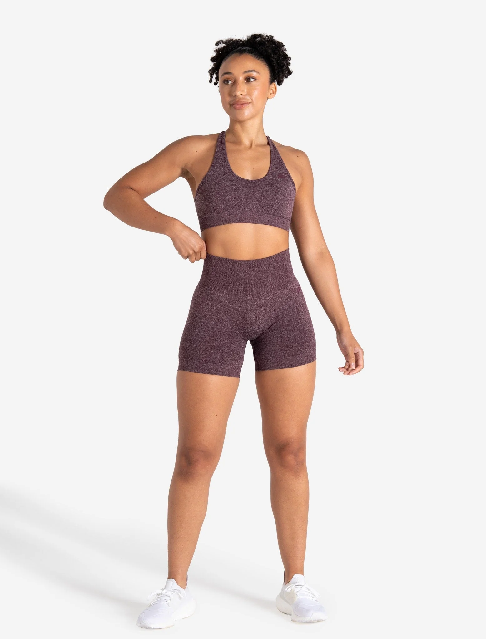Form Seamless Shorts - Cherry Marl - Image 6