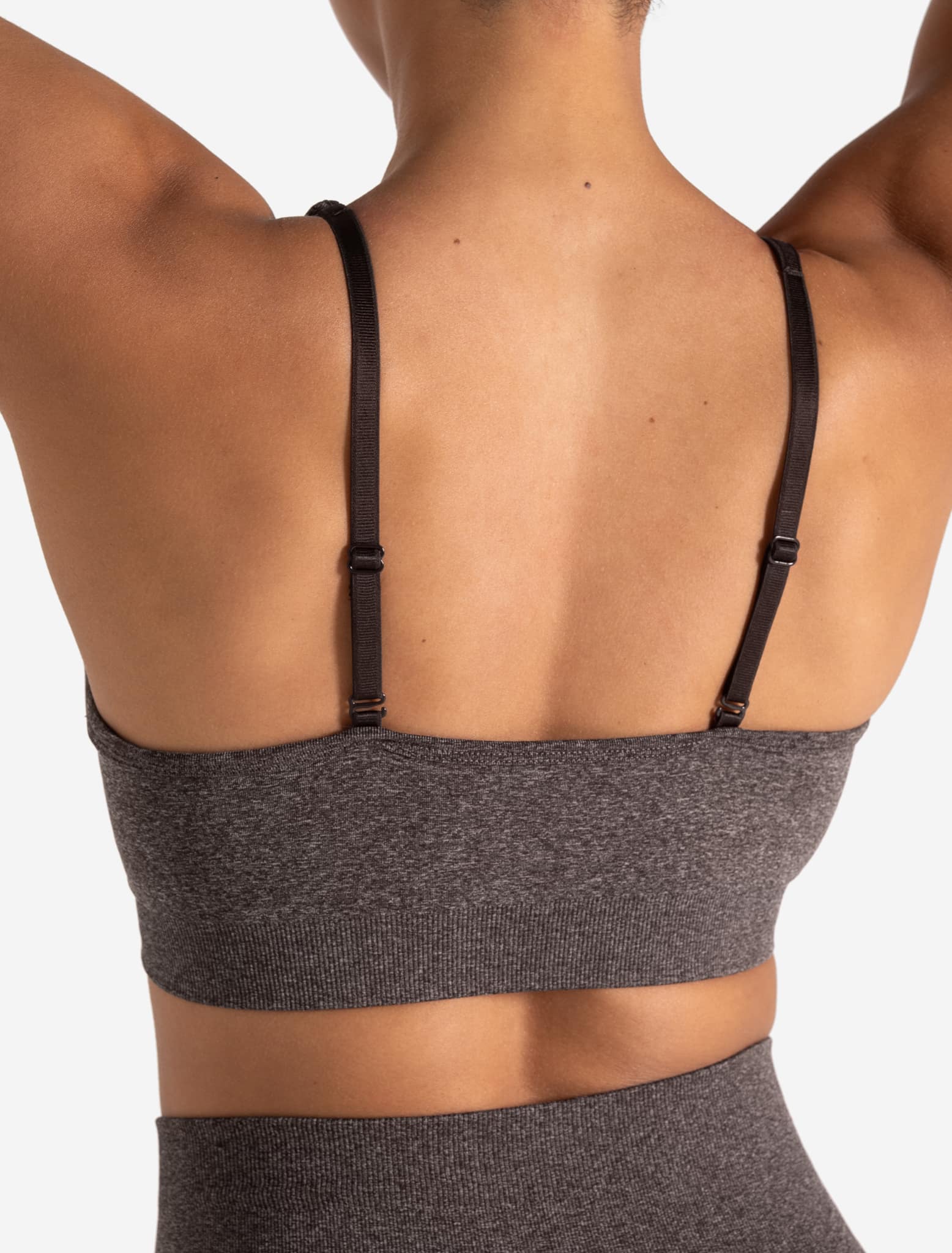 Form Seamless Sports Bra - Brown Marl - Image 4
