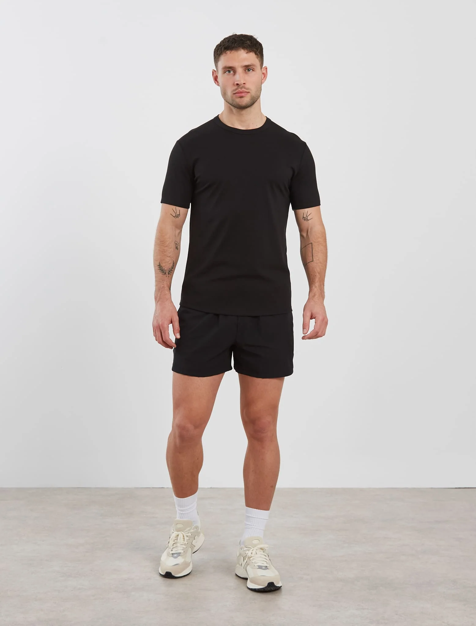 Fundamental Slim Fit T-Shirt - Black - Image 5