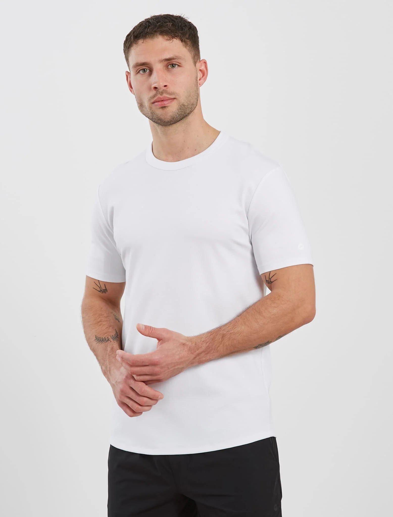 Fundamental Slim Fit T-Shirt - White - Image 5