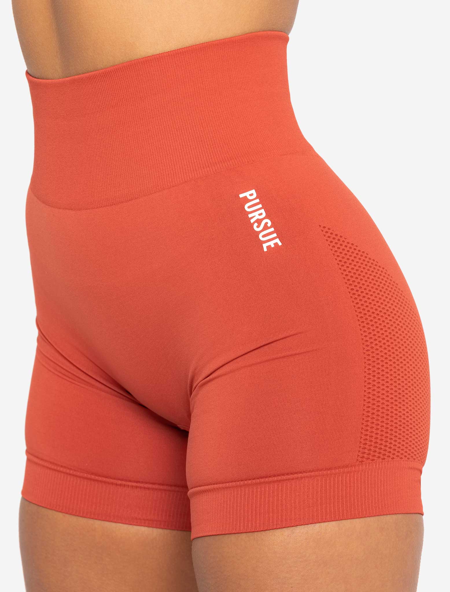 Move Seamless Shorts - Burnt Red - Image 4