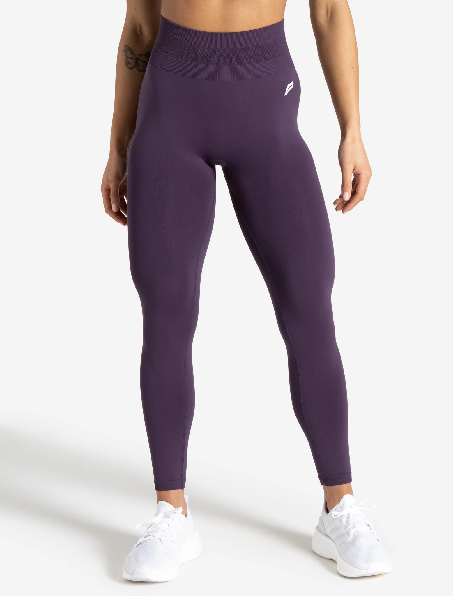 Scrunch Seamless Leggings - Blackberry - Image 3