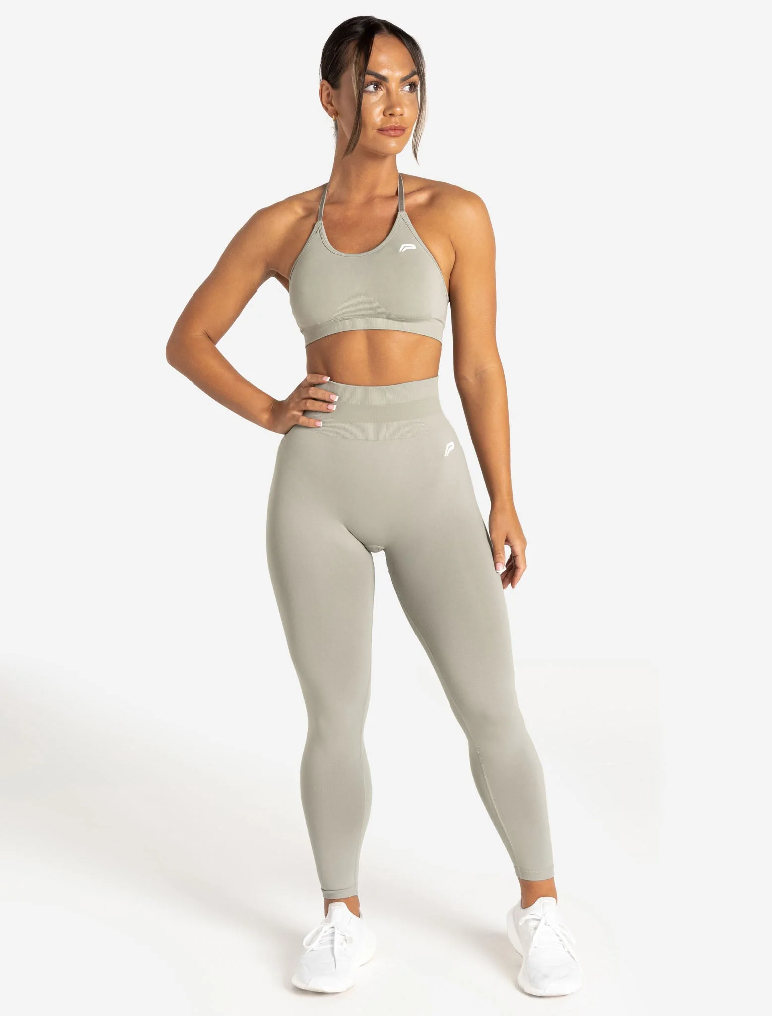 Scrunch Seamless Leggings - Sage - Image 7