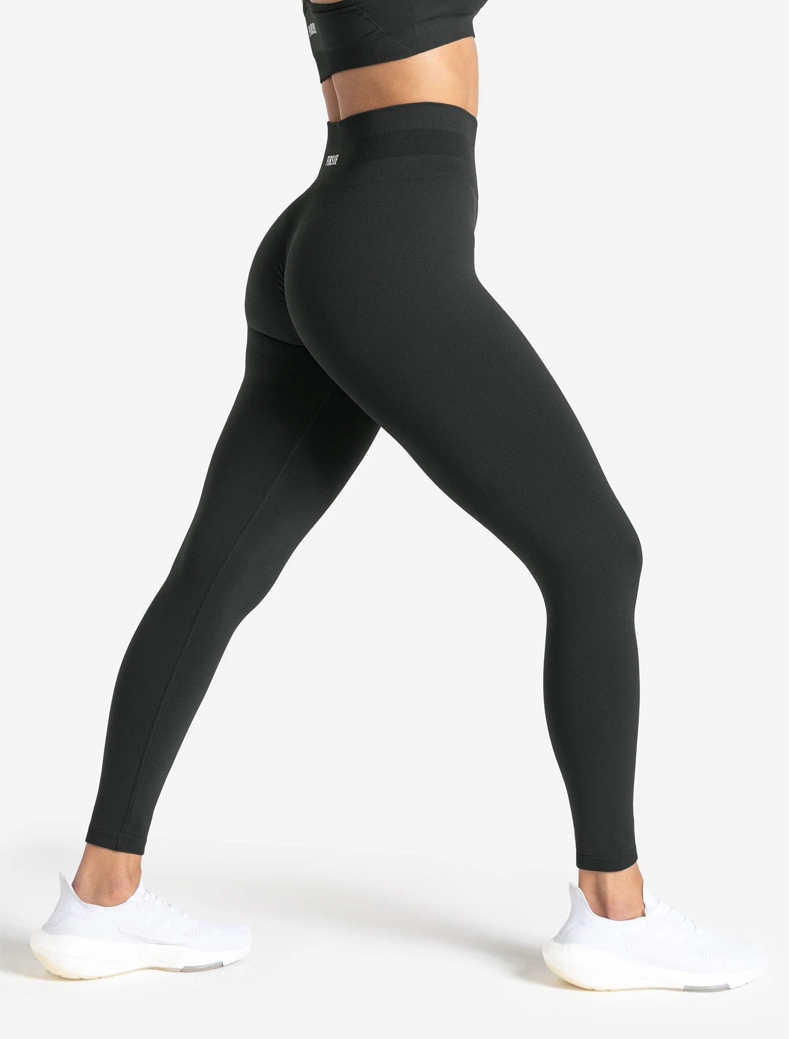 Scrunch Seamless Leggings - Woodland Grey - Image 6
