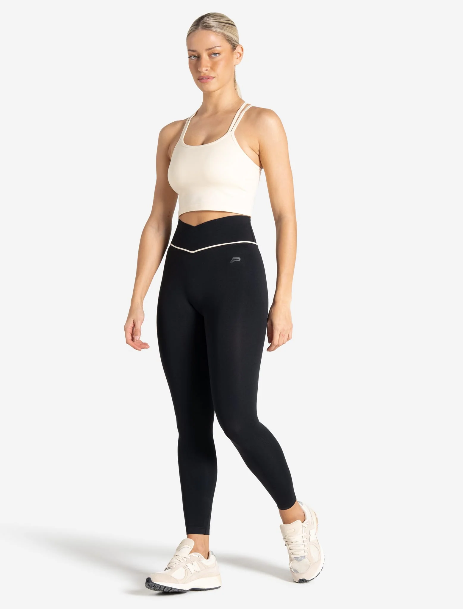 Sculpt Seamless Built-In Bra Tank - Marshmallow - Image 5