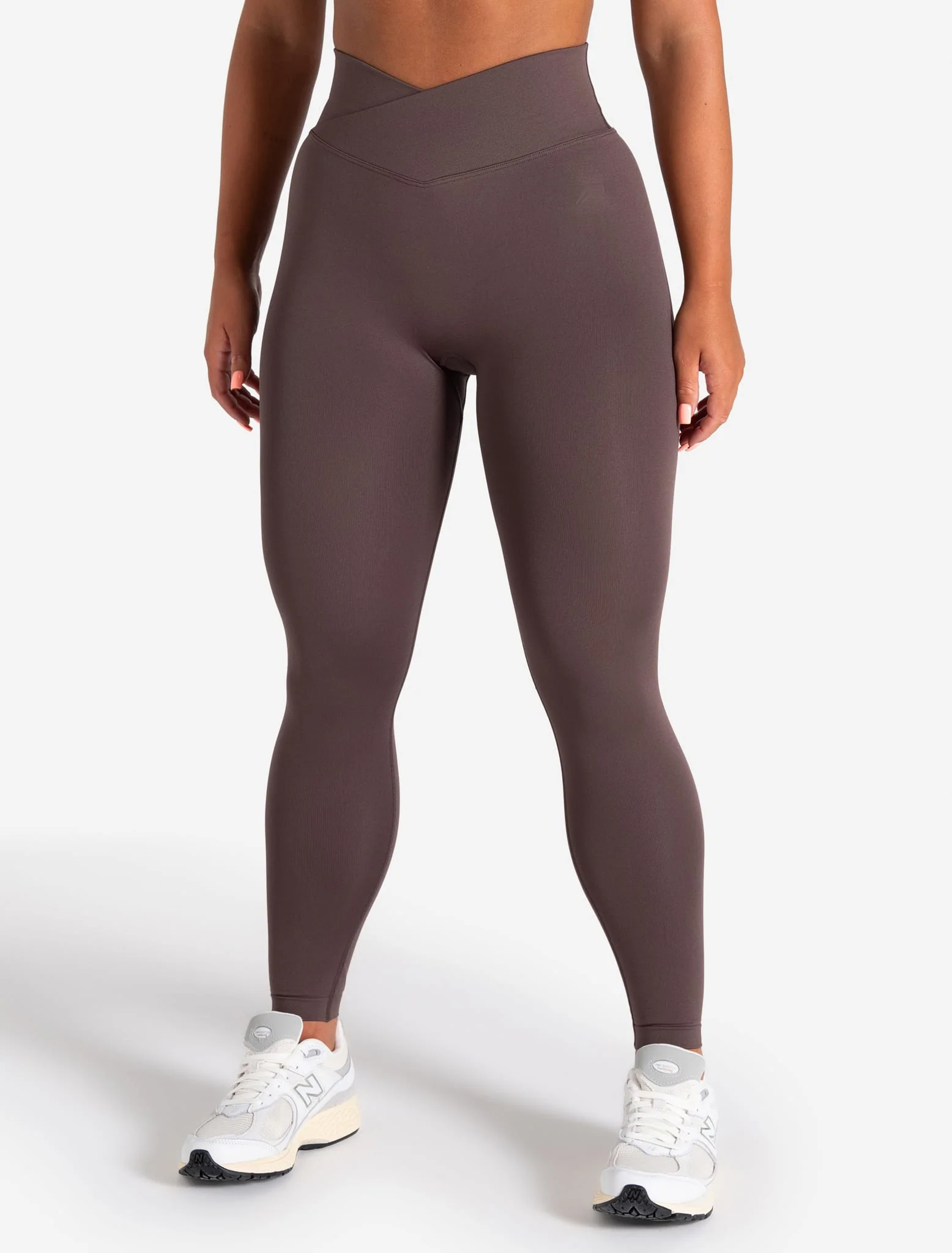 Sculpt Seamless Scrunch Leggings - Mocha - Image 5