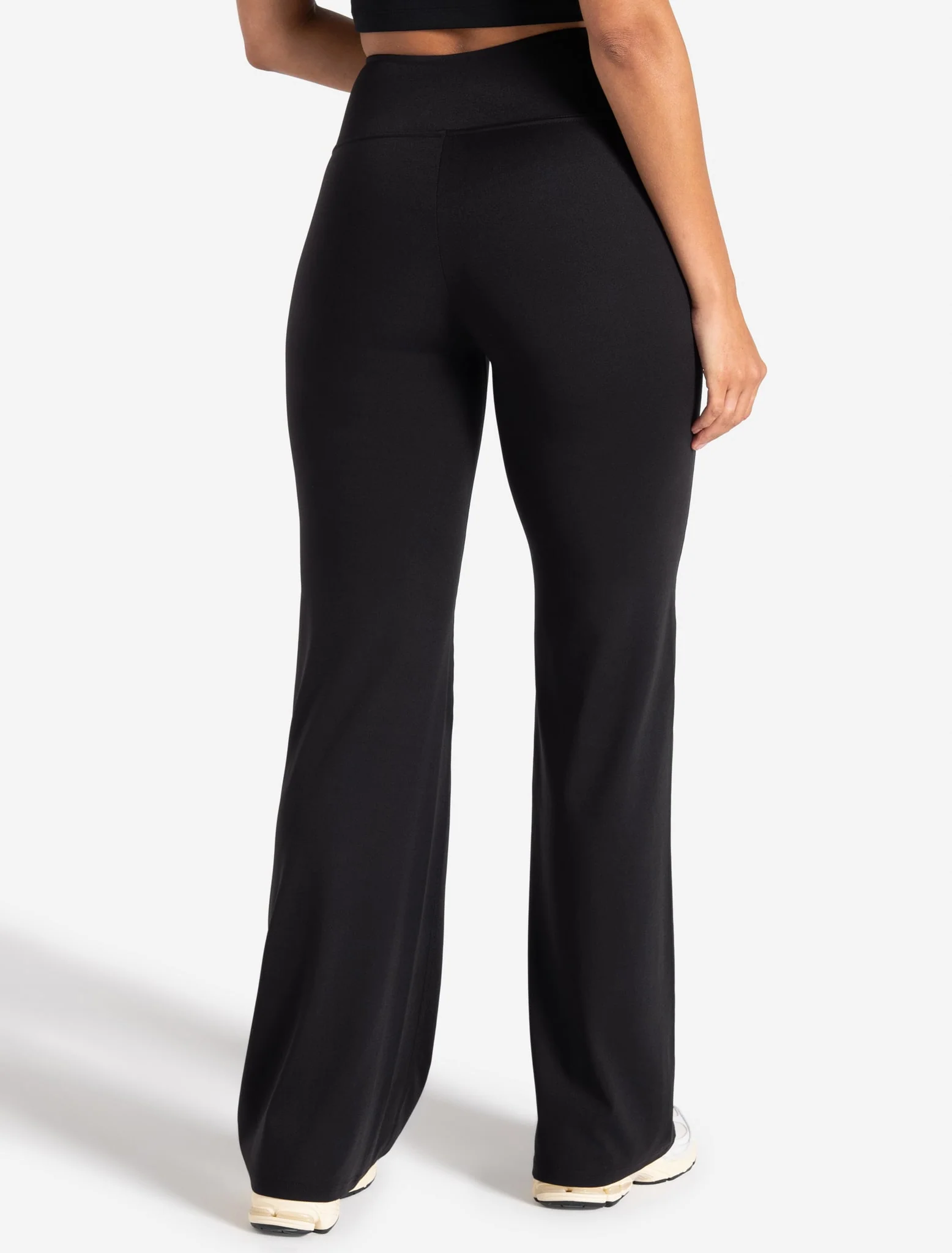 Sculpt Flared Leggings - Black - Image 3