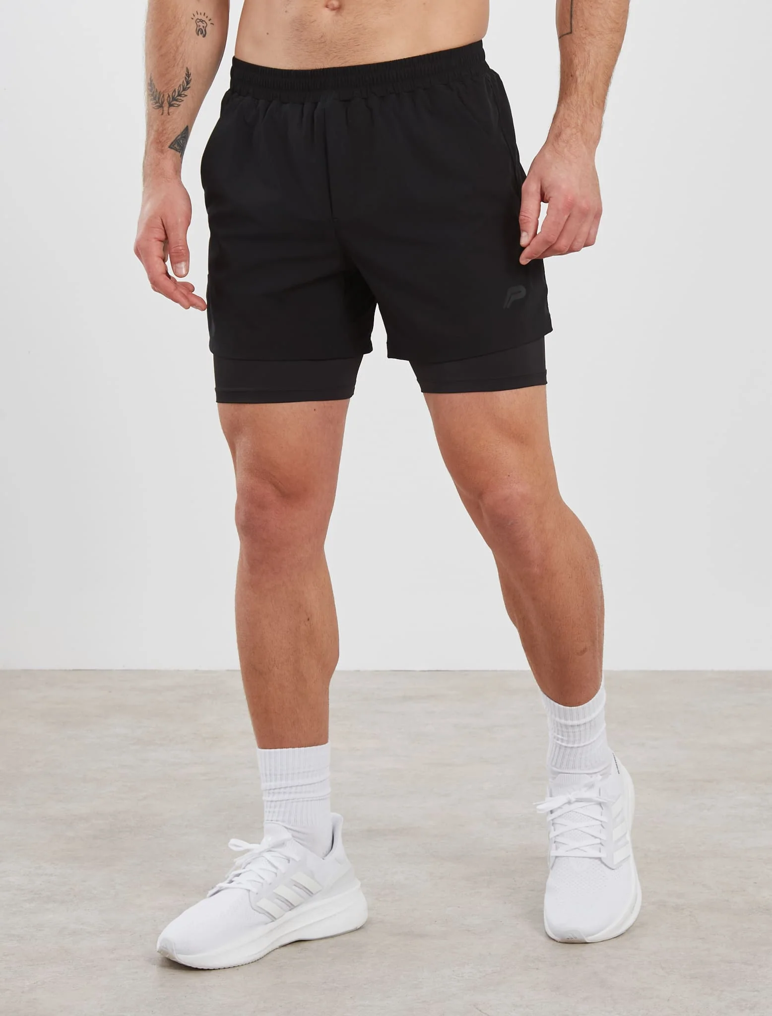 Training 5" 2-in-1 Shorts - Black