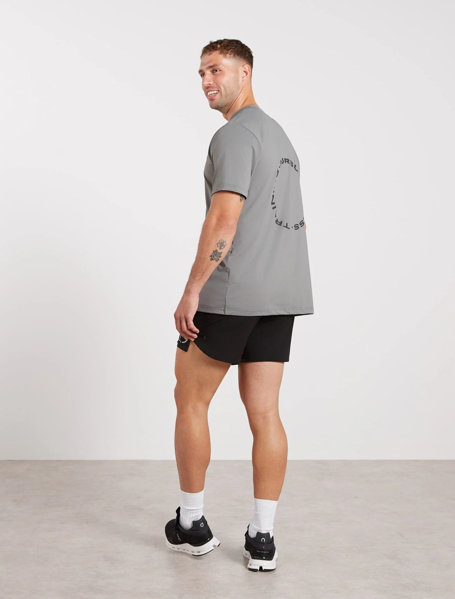 Training Club Relaxed Fit T-Shirt - Storm Grey - Image 4