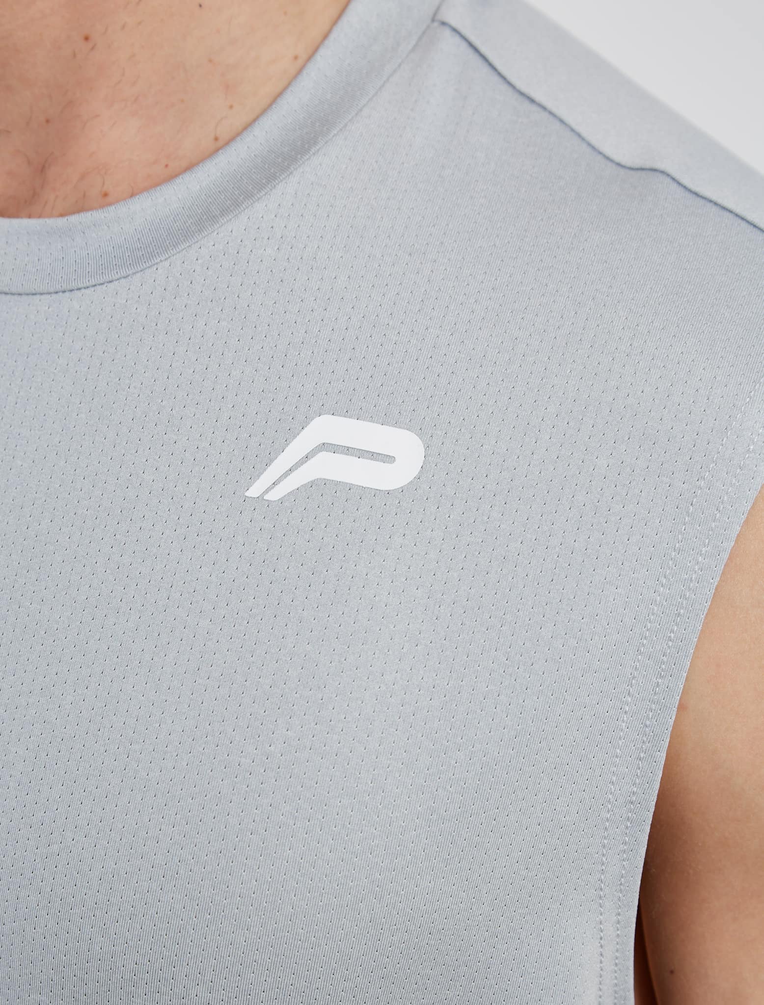 Training Oversized Tank - Light Grey - Image 5