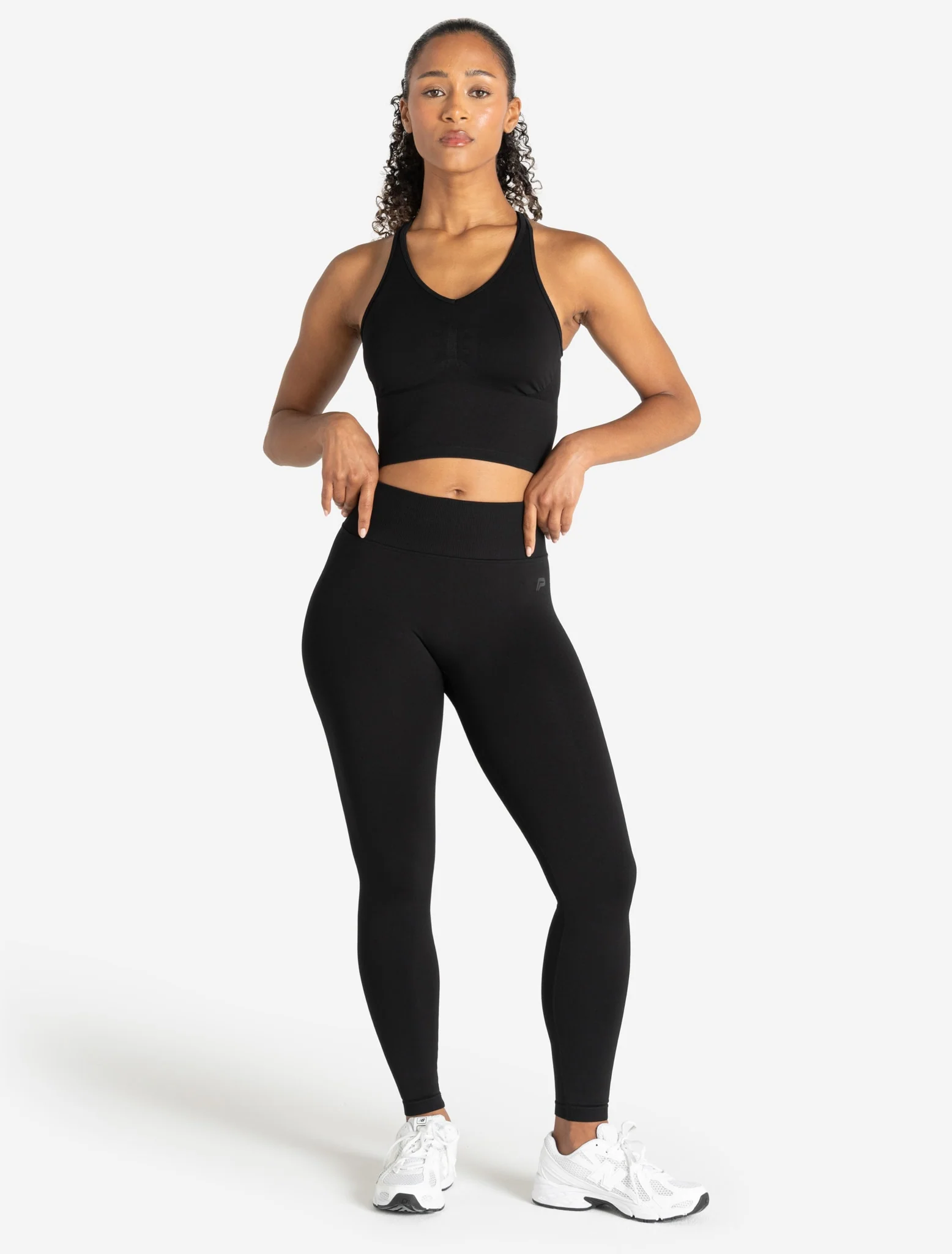 Training Seamless Crop Vest - Black - Image 5