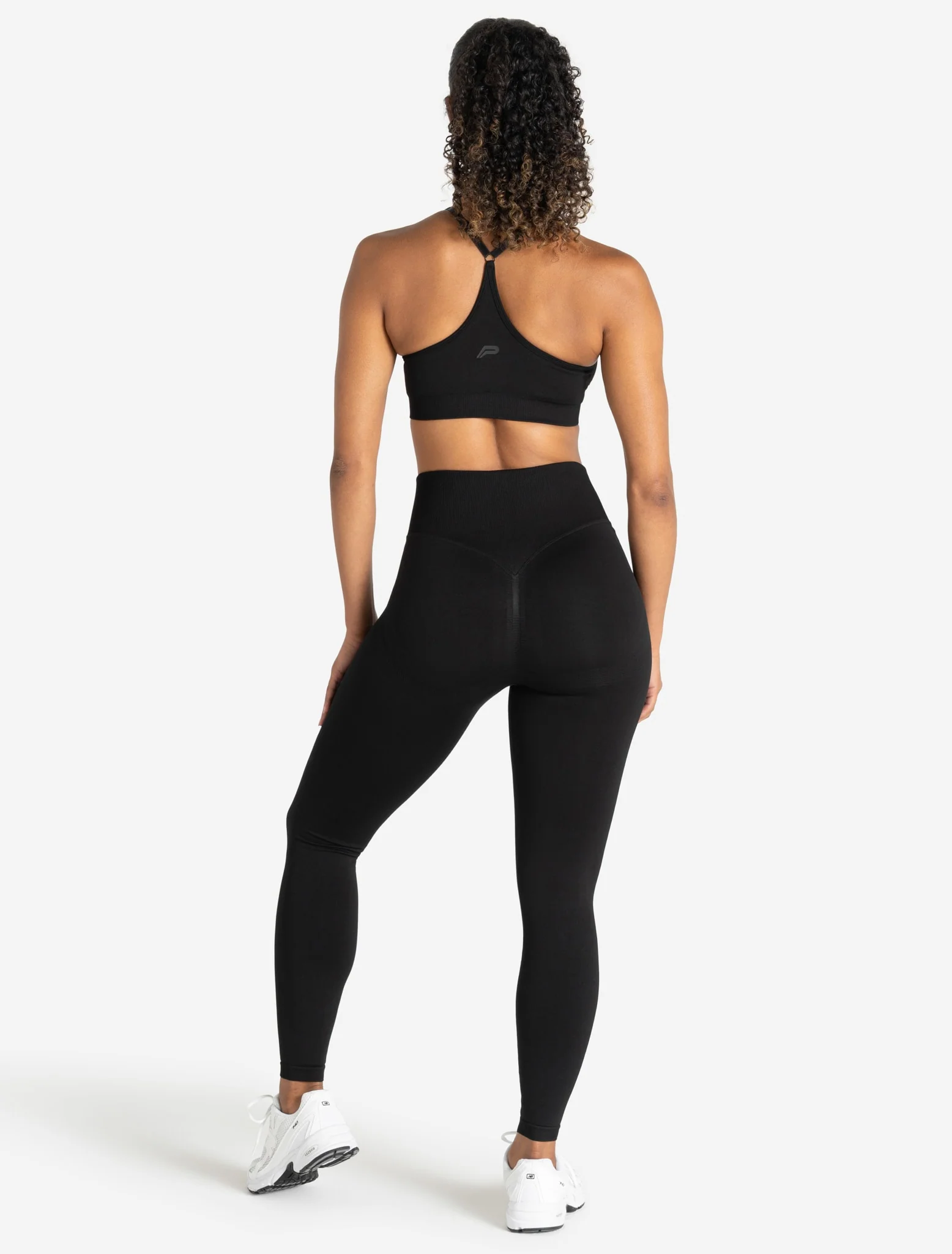 Training Seamless Scrunch Leggings - Black - Image 6