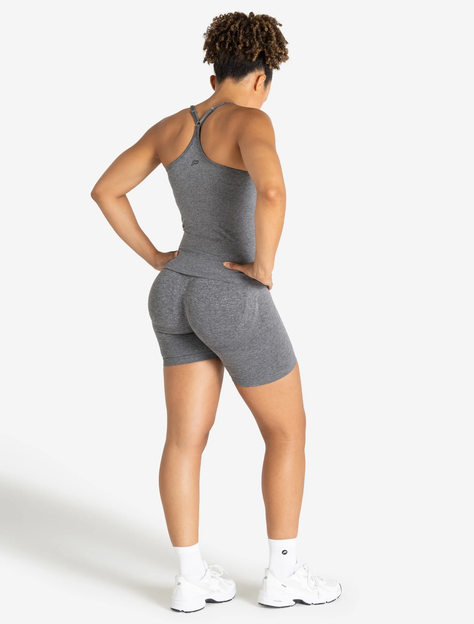 Training Seamless Vest - Grey Marl - Image 6