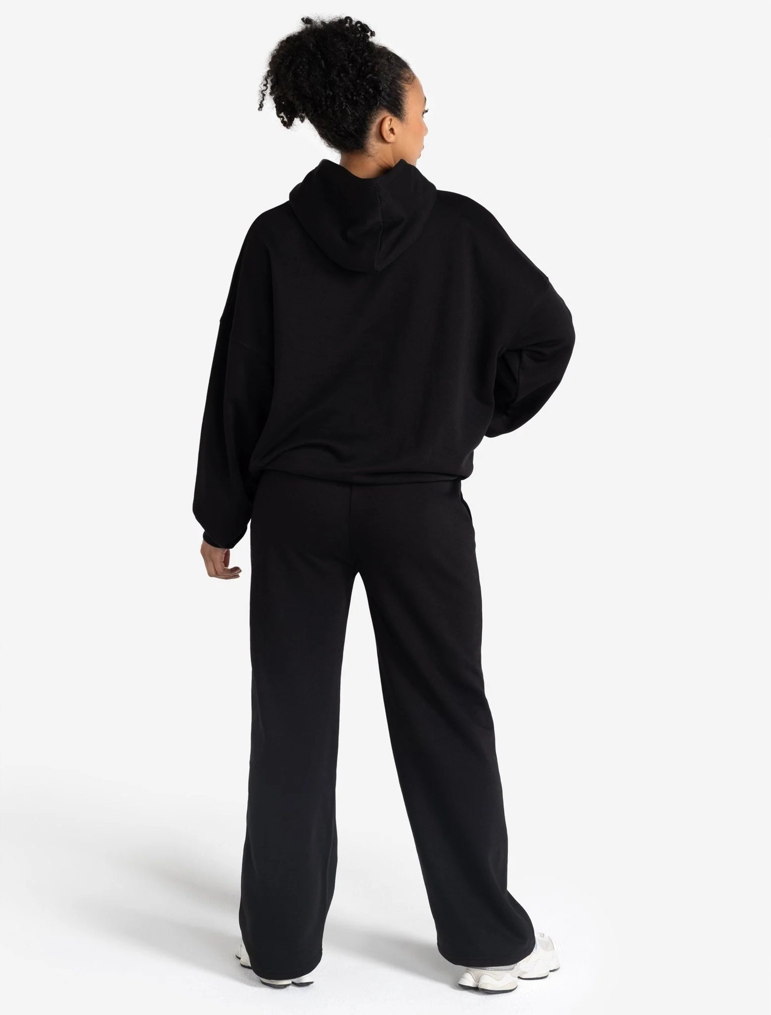 Varsity Oversized Hoodie - Black - Image 6