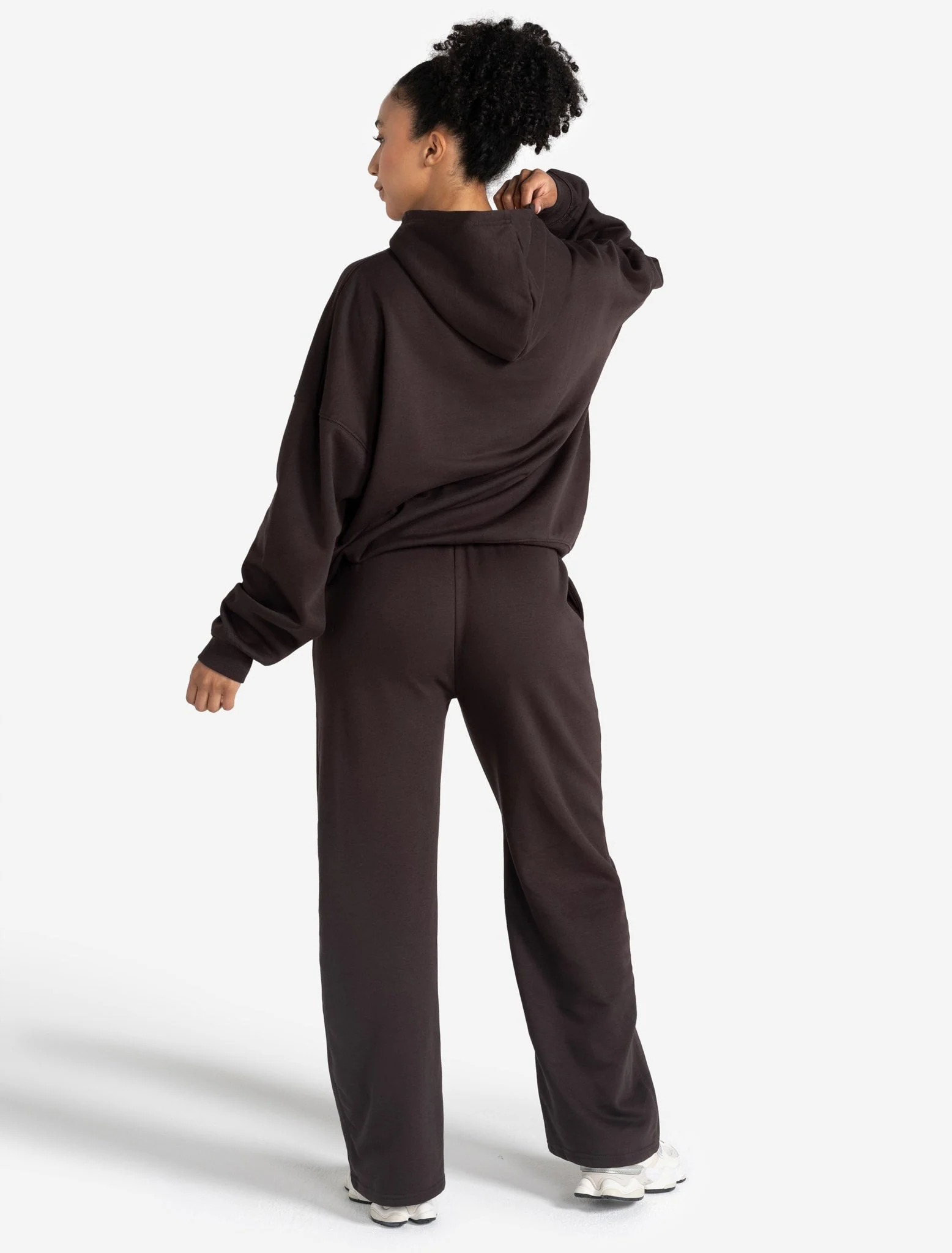 Varsity Oversized Hoodie - Espresso - Image 5
